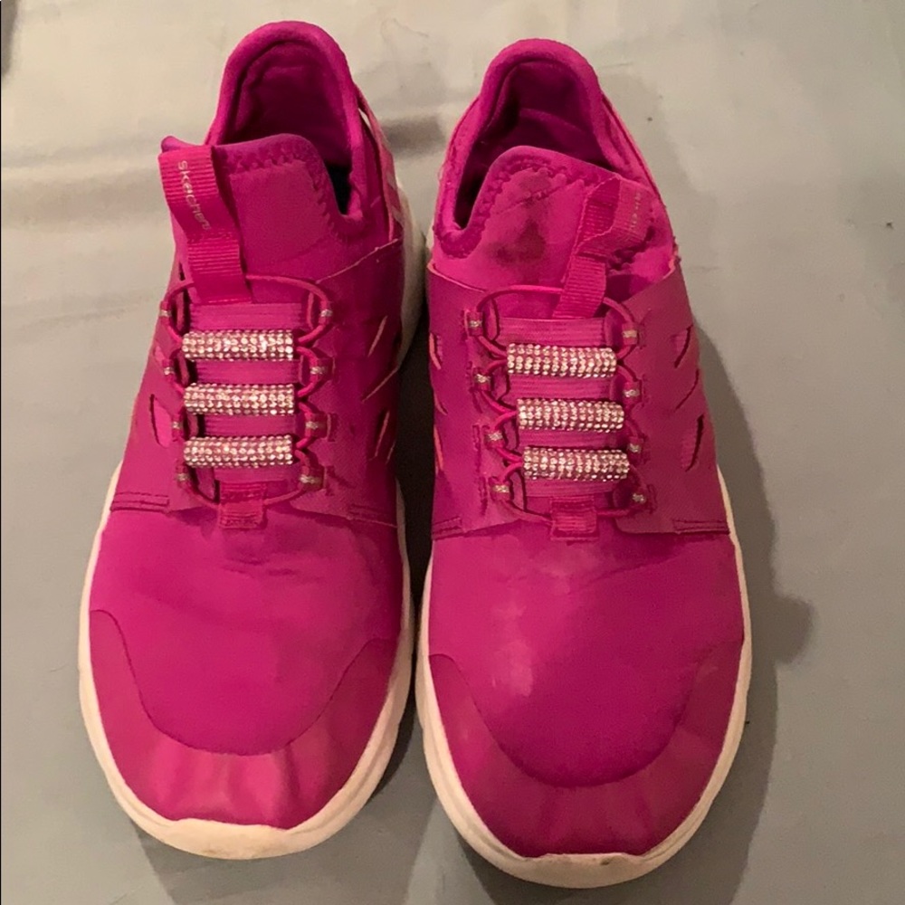Girls’ Sketchers Memory Foam Sneakers